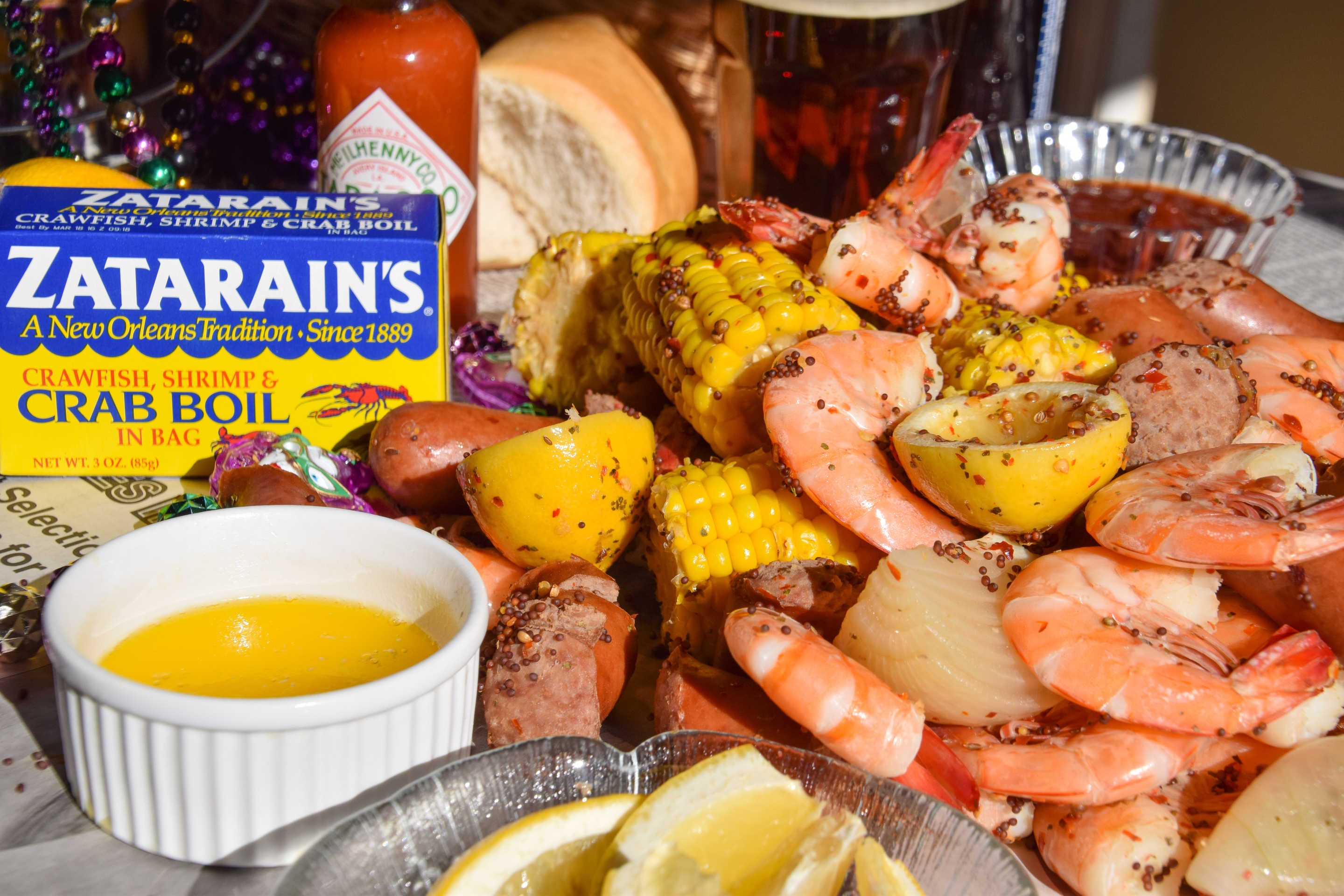 Mardi Gras Recipes - Cajun Shrimp Boil - Chef ImpersonatorChef Impersonator