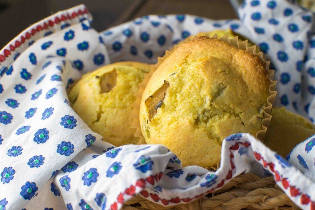 hatch corn muffins have hatch chiles in the simple recipe