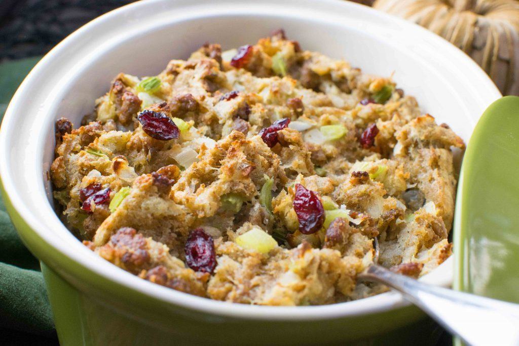 Sausage and Dried Cranberry Stuffing